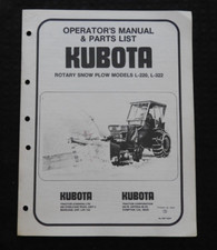 Kubota L Séries Tracteur