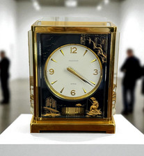 JEAGER-LECOULTRE ( SUISSE )  PENDULE ATMOS MODELE MARINA " CHINOIS " de 1965