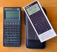 HP 48GX 128K calculator with