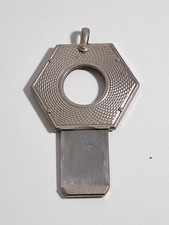 Coupe Cigare DUNHILL argent guilloché hexagonal guillotine