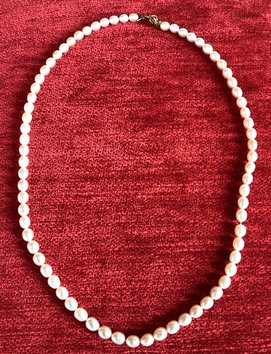 Collier perles vétitables - perles,