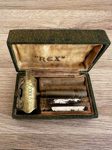 Rasoir sûreté ancien rex - de,