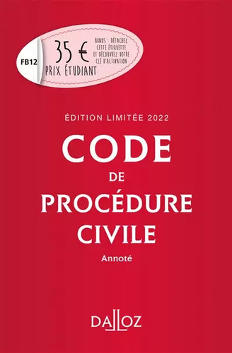 Code procédure civile 2022 - code,