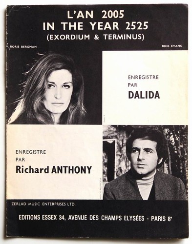 Partition vintage sheet music