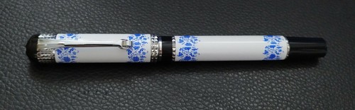 Stylo bille luxe blanc - bille,
