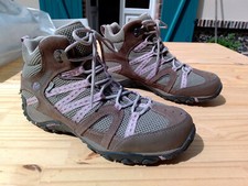 chaussures merrell, T41, couleur gris-vert, châtaigne, presque neuve