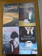 QUATRE LIVRES DE DOUGLAS KENNEDY éditions BELFOND
