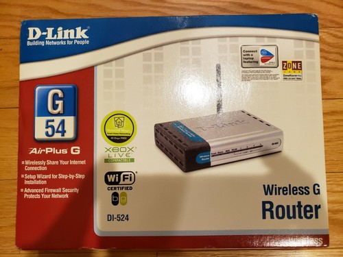 New link 524 54mbps - d-link,