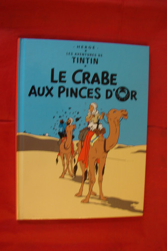 Tintin mini album crabe - tintin,