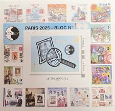 BLOC CNEP 100 SALON PHILATELIQUE PARIS 2025 - BLOC N°100