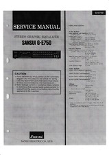 Service Manuel D'Instructions