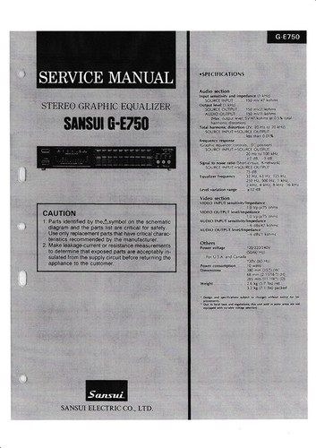 Service manuel instructions - service,