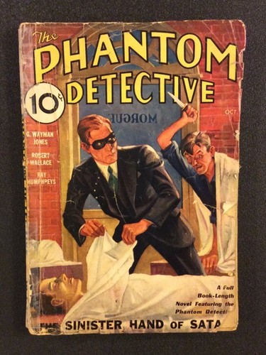 Vintage phantom detective pulp - phantom,