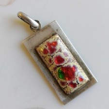 pendentif  en argent massif