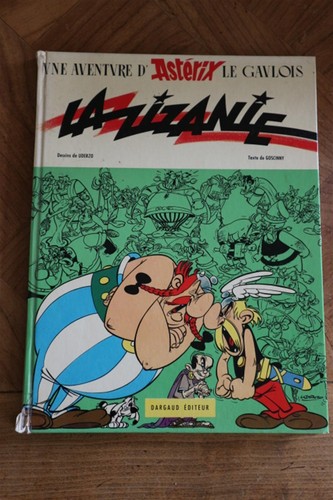 Bande dessinée asterix - bande, le