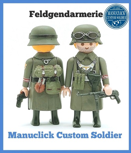 Playmobil custom ww2 police - custom,