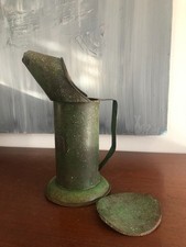 BIDON A HUILE " CB MOULINS " MESURE INTERDITE POUR LES LIQUIDES ALIMENTAIRES