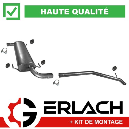Echappement silencieux pour