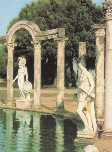 Italie tivoli villa hadriana - tivoli,