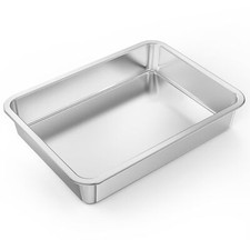 Plat à Rôtir Antiadhésif Plaque à Rôtir Multifonctionnelle Plat À Four Rectan...