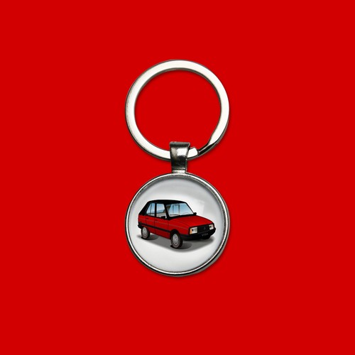 Porte clés citroën - porte-clés, visa