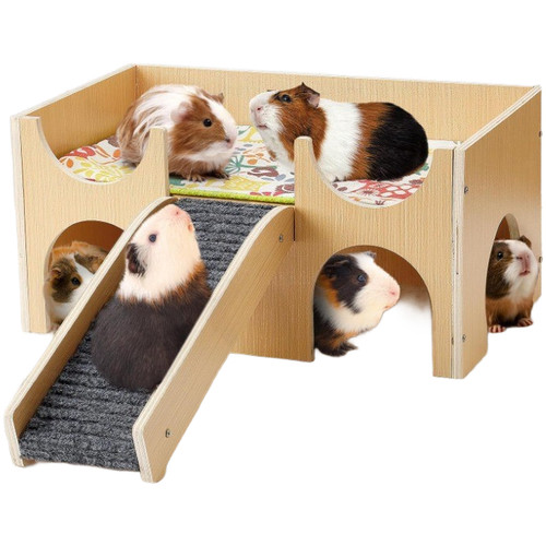 Maison rectangulaire bois - maison,