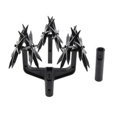 Cultivateur portatif Outil de cultivateur Rotatif sans Fil avec Dents Amovibl...