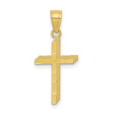 Pendentif Croix Illusion 3D En