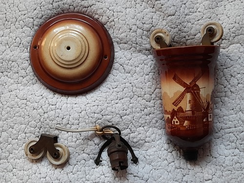 Ancien contre poids lustre - ancien,