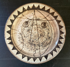 Jacques POUCHAIN ceramic face