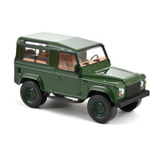 LAND ROVER DEFENDER 1995 DARK GREEN JET CAR 1:43 Norev Auto Stradali Nouveau mod