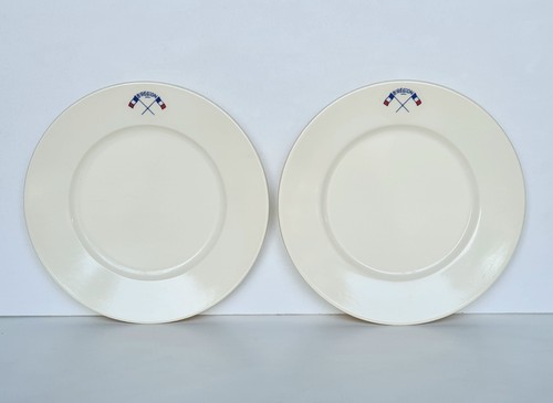 Assiettes plates militaire - assiettes,