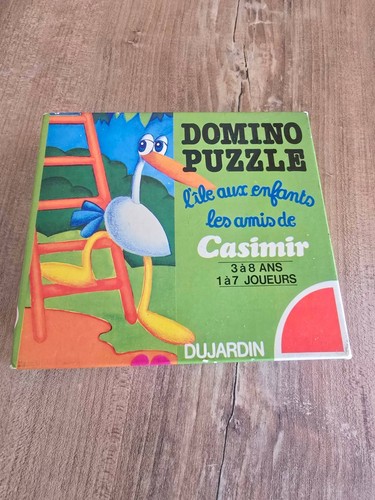 Domino puzzle île - puzzle, aux