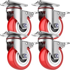 Roulettes de transport pour charges lourdes, 100 mm, pour servante datelier, ...