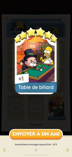 Table billard carte - de, /
