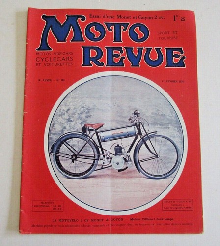 Moto revue 189 février - revue,