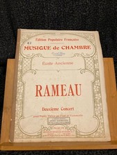 Rameau deuxième concert pour - rameau,