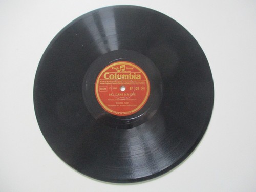 Disque 78t edith piaf - ,