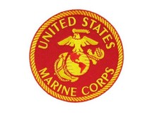Patch Toppa logo Marines USMC