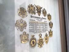 Décalque Autocollant Steinway & Sons Vintage 35cm pour Table D'Harmonie UV