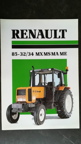 Brochure tracteur renault - tracteur, 85