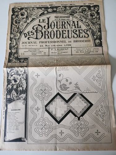 Journal des brodeuses 1952 - brodeuses,