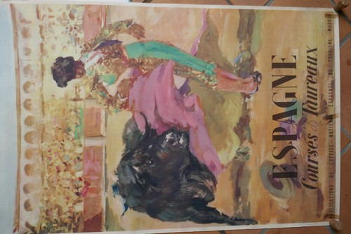 Affiche ancienne espagne - affiche,