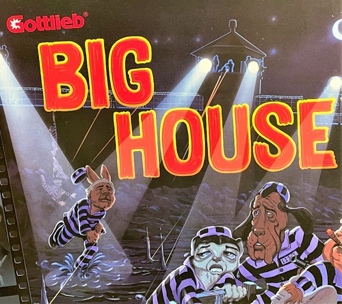 Gottlieb big house pinball - big,