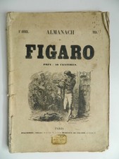 Almanach FIGARO 3e année 1858