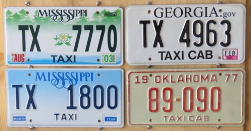 Group lot taxi license - group, of