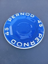 ancien cendrier publicitaire PERNOD 45, objet publicité