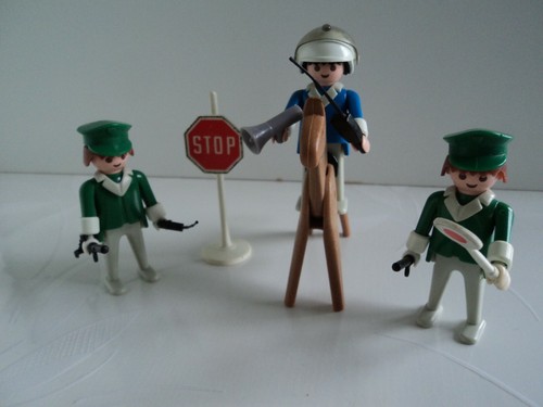 Playmobil vintage police - vintage, lot