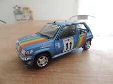 Renault Super 5 GT Turbo R5 GTT bleu alain oreille monte carlo Norev 1/18