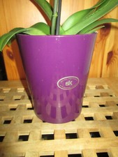 Cache pot uni violet (spécial